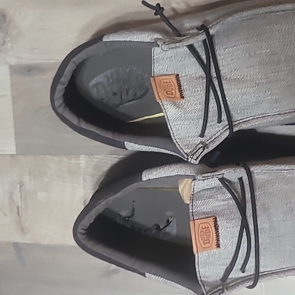 Hey Dude Wally Funk Nylon Craft, Men’s Size 11 Black & Grey - Picture 3 of 8